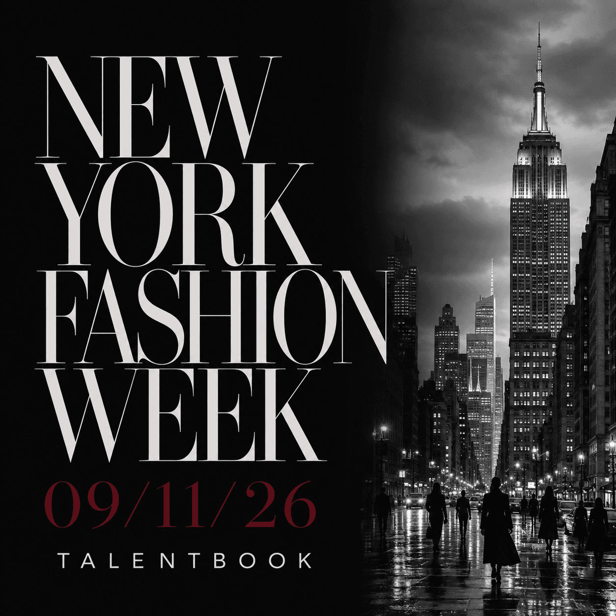 NEW YORK FASHION WEEK | 09.11.26 🖤